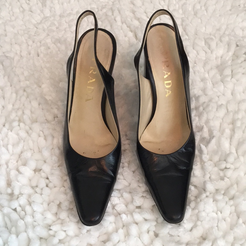 Prada work heels